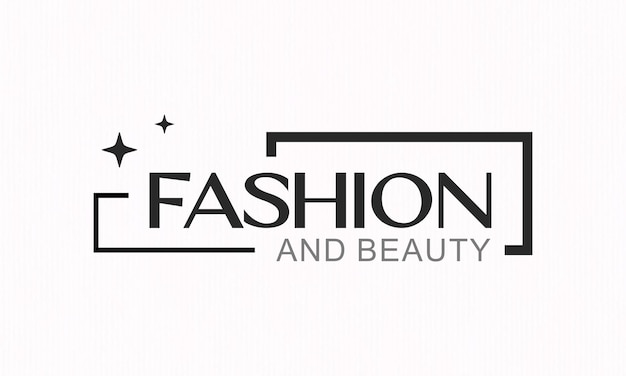 modèle de logo d'entreprise de conception de marque de mode