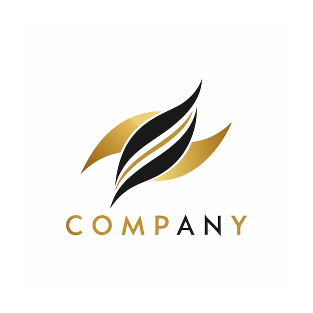 Modèle de logo d'entreprise créatif de type minimaliste