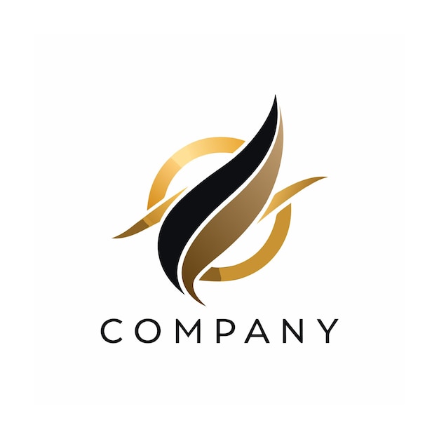 Modèle de logo d'entreprise créatif de type minimaliste
