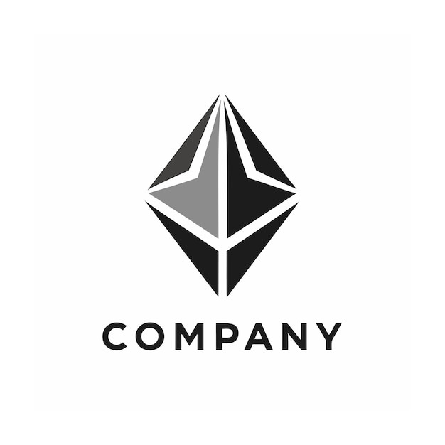 Modèle de logo d'entreprise minimaliste