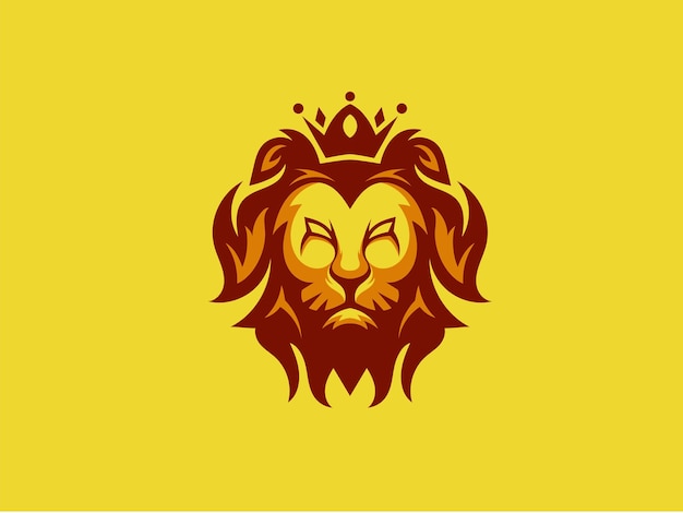 Modèle De Logo Esport Professionnel Du Roi Lion