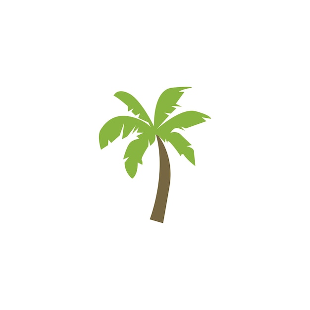 Modèle De Logo D'été Palmier