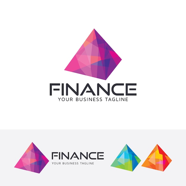 Modèle De Logo De Finance Numérique