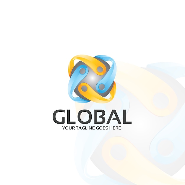 Modèle De Logo Global