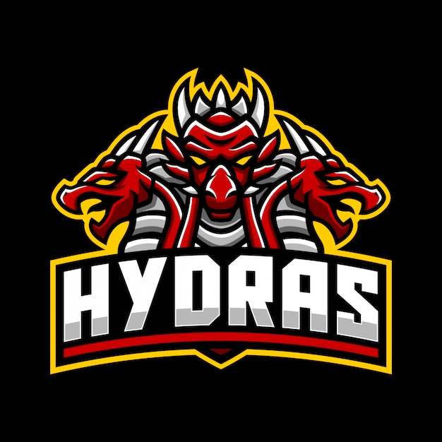 Modèle De Logo Hydra Mascot