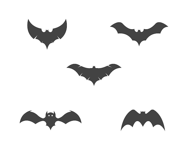 Modèle De Logo Icône Vecteur Chauve-souris