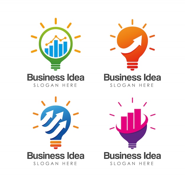 Modèle De Logo Idée Entreprise Créative