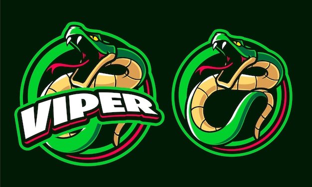 Modèle De Logo D'illustration Viper