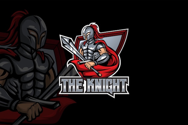 Le Modèle De Logo Knight- Esport