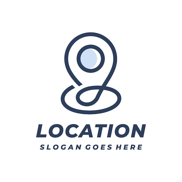 Modèle De Logo De Lieu De Localisation