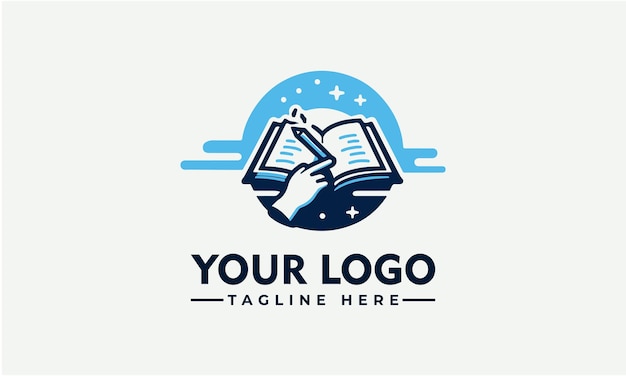 Le Modèle De Logo Livre De Lecture Modèle De Logo Conception