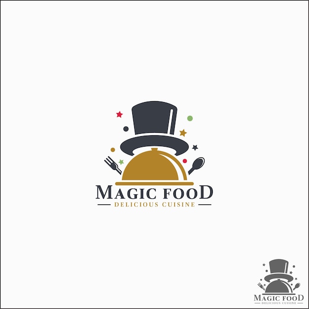 Modèle De Logo Magic Food