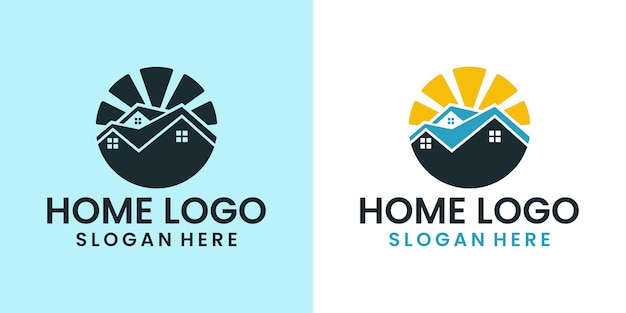 Vecteur modèle de logo de maison vectorielle idées de conception de logo vectoriel