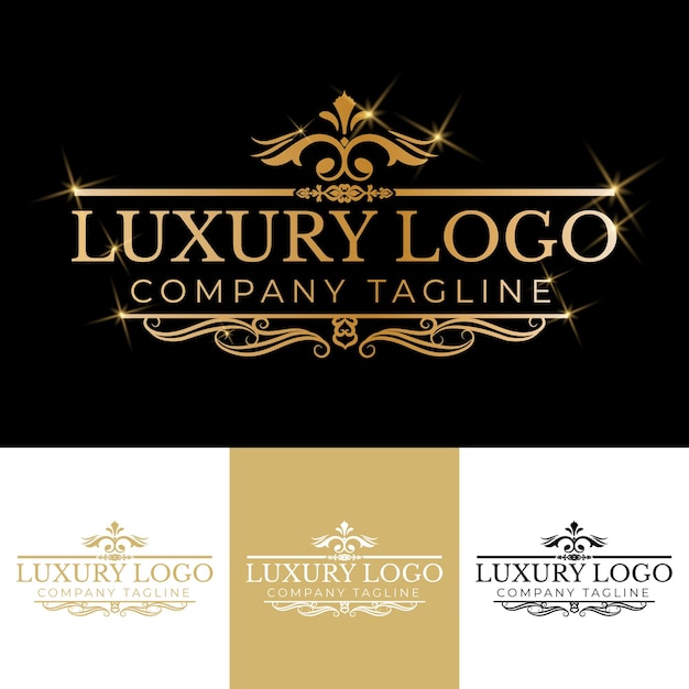 Modèle De Logo De Marque De Luxe