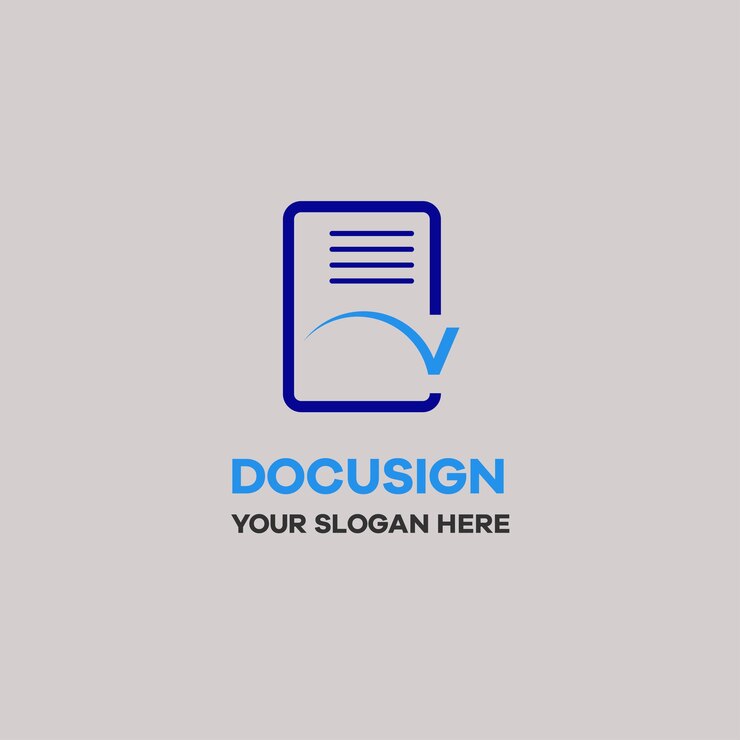 Vecteur modèle de logo moderne de signe de document