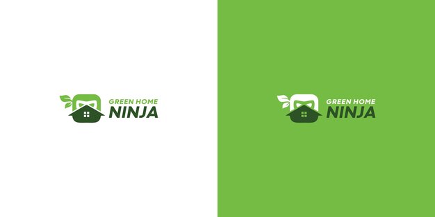 Modèle De Logo Ninja Design Plat Vecteur Gratuit