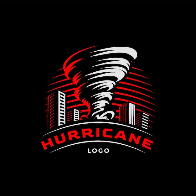 Modèle De Logo D'ouragan Professionnel