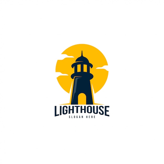 Modèle de logo phare