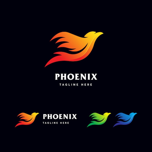 Modèle De Logo Phoenix