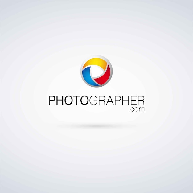 Modèle de logo de photographe