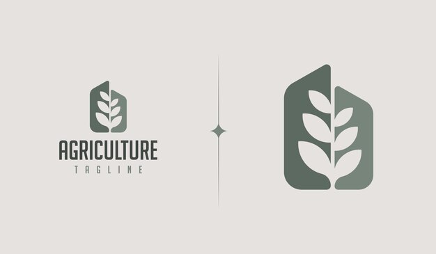 Modèle De Logo De Plante Botanique Symbole De Prime Créatif Universel Illustration Vectorielle Modèle De Conception Minimal Créatif Symbole D'identité D'entreprise