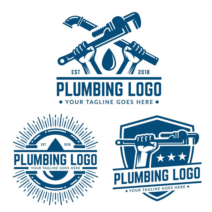 Vecteur modèle de logo de plomberie