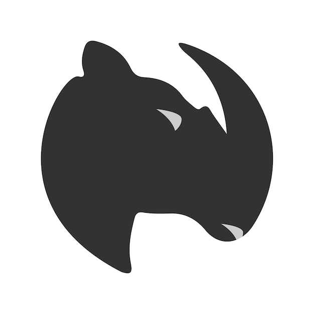 Modèle De Logo Rhino Adapté Aux Logos De Club