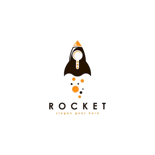 Modèle De Logo Rocket