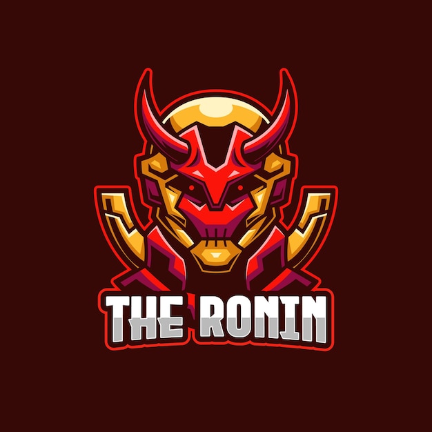 Le Modèle De Logo Ronin Esports