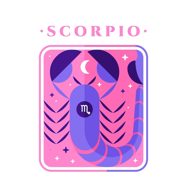Modèle de logo Scorpion