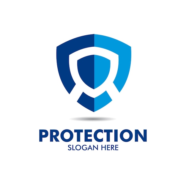 Modèle De Logo De La Société De Protection