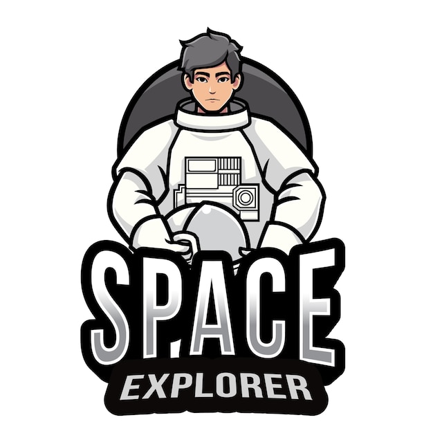 Modèle De Logo Space Explorer