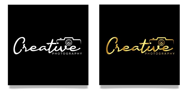 Vecteur modèle de logo de studio de photographie photographe photo entreprise marque identité visuelle