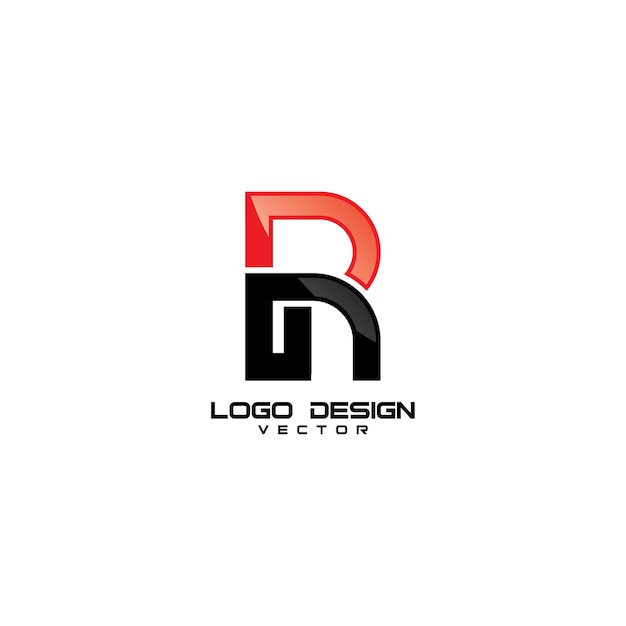 Modèle de Logo de Symbol R