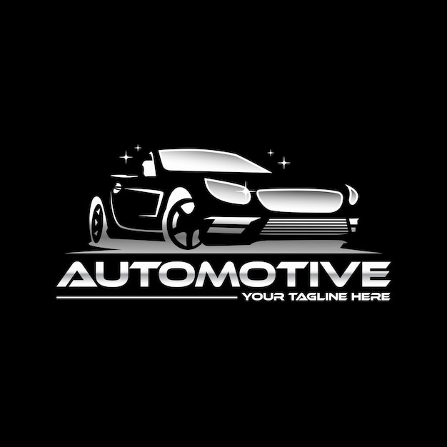 Modèle De Logo Vectoriel De Voiture Automobile