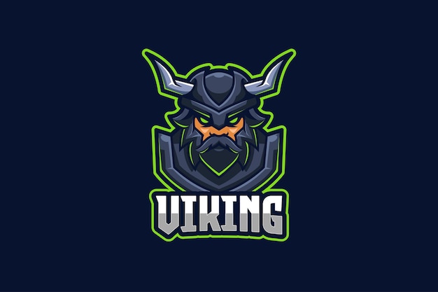 Modèle De Logo Viking E-sport