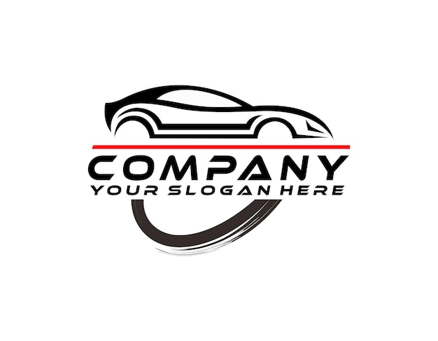 Modèle De Logo De Voiture De Sport