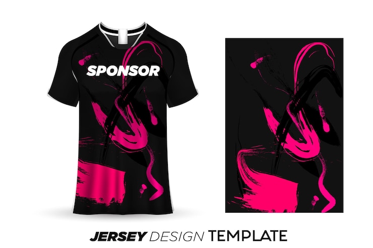 Vecteur modèle de maillot de sport de football de conception de maillot de sublimation - conception de maillot de sport