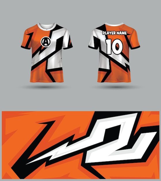 Modèle De Maillot De T-shirt Esports Gaming