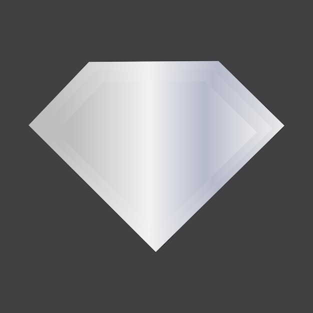 Modèle De Mascotte Logo Diamant