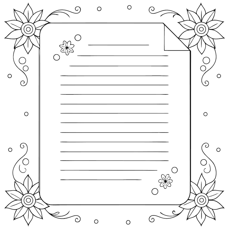 Vecteur modèle avec motif d'angle avec illustration d'espace de copie