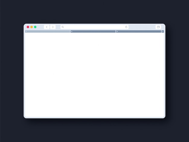 Modèle De Navigateur Pour Site Web