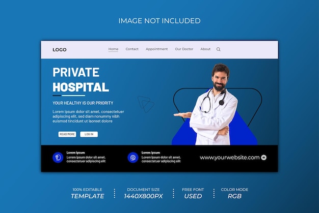 Modèle de page de destination