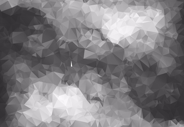 Modèle polygonal de triangles Fond dégradé géométrique Conception triangulaire pour le modèle d'entreprise web brochure carte affiche conception de bannière