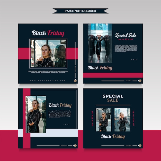 Modèle De Publication Black Friday