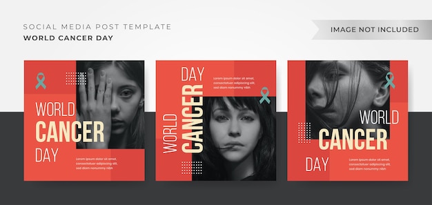 Modèle De Publication Instagram Bonne Journée Contre Le Cancer