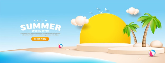 Modèle réaliste pour la saison des soldes d'été