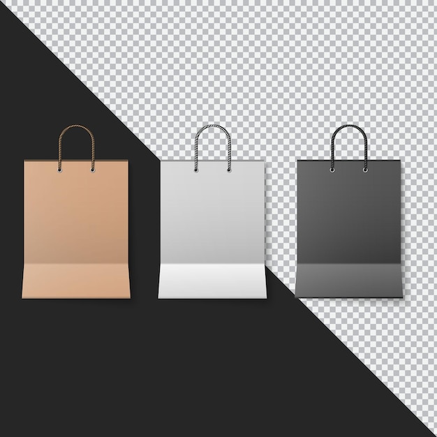 Modèle de sac à courses