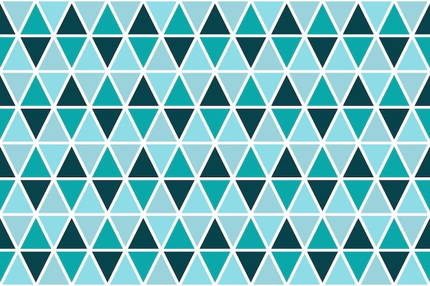 Vecteur modèle sans couture abstrait moderne géométrique triangle menthe vert bleu. conception pour l'arrière-plan, tapis, toile de fond de papier peint, vêtements, emballage, batik, tissu. style de broderie. vecteur.
