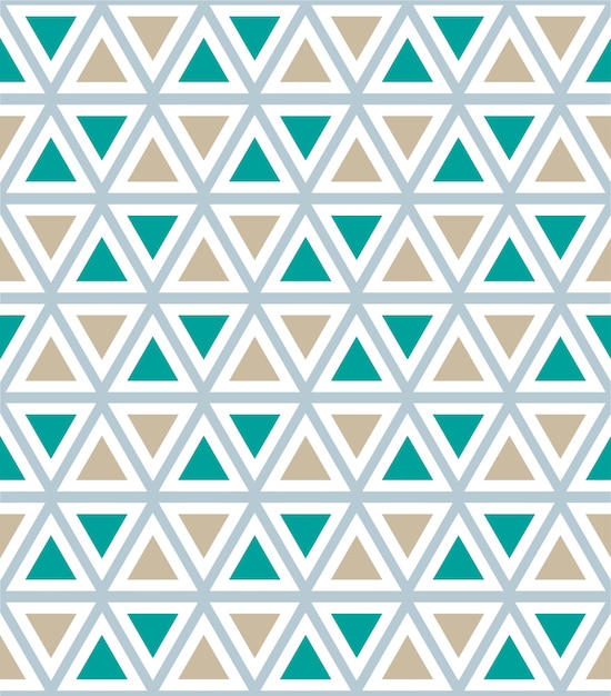 Modèle sans couture abstrait de triangle, illustration vectorielle